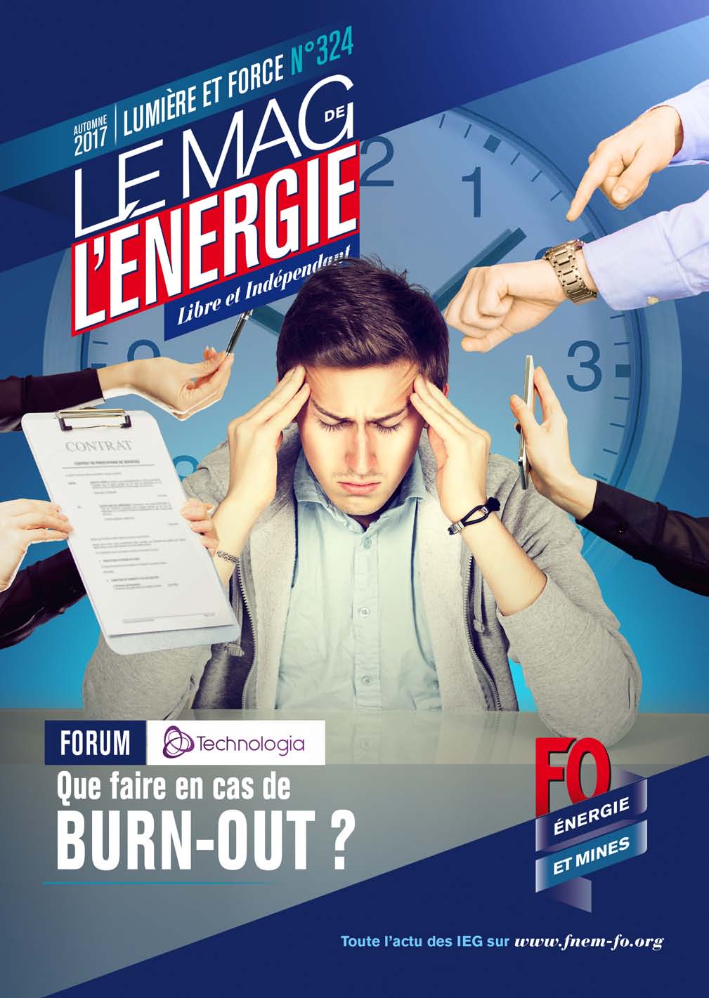 Le Mag. de l’énergie FO Énergie et Mines n°324 – automne 2017